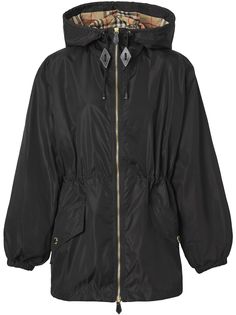 Burberry куртка из ткани ECONYL® с капюшоном