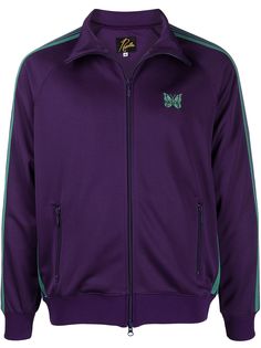 Needles куртка на молнии с логотипом