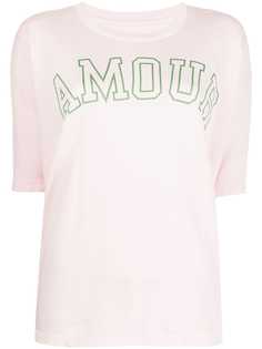 Zadig&Voltaire футболка Walk Amour с круглым вырезом