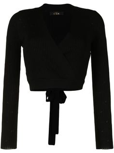 TWINSET трикотажный топ с завязками