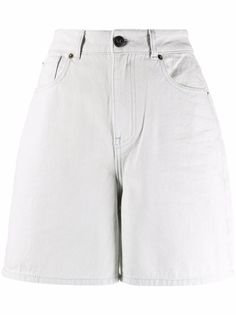 Semicouture джинсовые шорты с завышенной талией