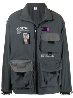 AAPE BY *A BATHING APE® куртка с карманами