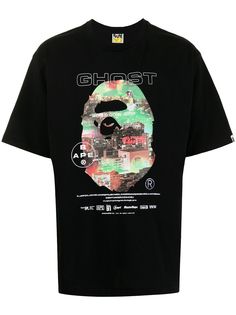 A BATHING APE® футболка с графичным принтом