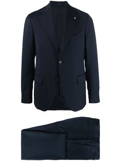 Lardini костюм-двойка с брошью