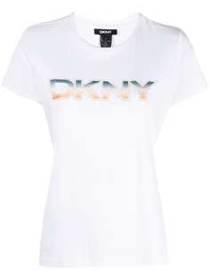 DKNY футболка с логотипом