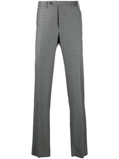 Canali клетчатые брюки строгого кроя