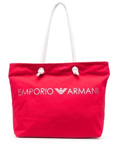 Emporio Armani сумка-тоут с логотипом
