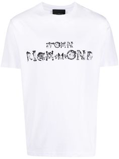 John Richmond футболка с логотипом