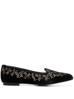 10 CORSO COMO бархатные слиперы из коллаборации с Castañer Hojas