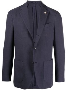 Lardini пиджак из канваса