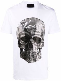 Philipp Plein футболка с принтом Skull