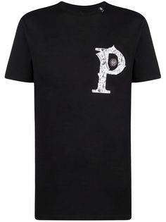 Philipp Plein футболка с графичным принтом и логотипом