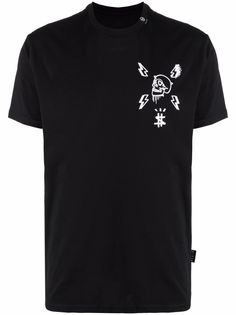 Philipp Plein футболка с принтом Skull
