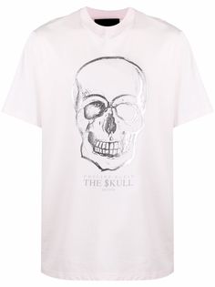 Philipp Plein футболка с принтом Skull