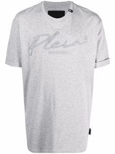 Philipp Plein футболка с вышитым логотипом