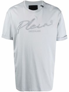 Philipp Plein футболка с вышитым логотипом