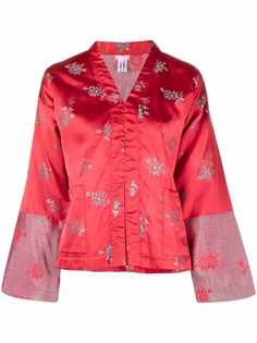 Comme Des Garçons Comme Des Garçons пиджак с цветочным узором