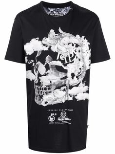 Philipp Plein футболка с принтом New Baroque