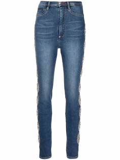 Philipp Plein джеггинсы с кристаллами