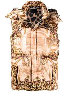 Philipp Plein жилет с принтом