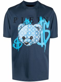 Philipp Plein футболка с принтом Teddy Bear