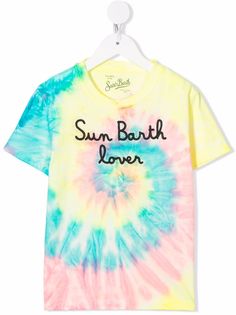 Mc2 Saint Barth футболка Sun Barth Lover с принтом тай-дай