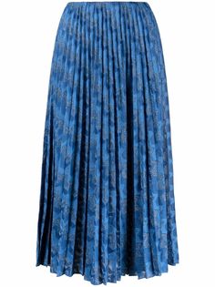 M Missoni юбка А-силуэта с узором зигзаг
