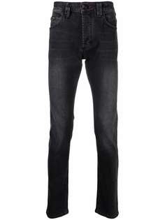 Philipp Plein прямые джинсы с вышивкой