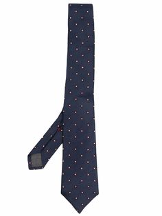 Brunello Cucinelli галстук с геометричным принтом