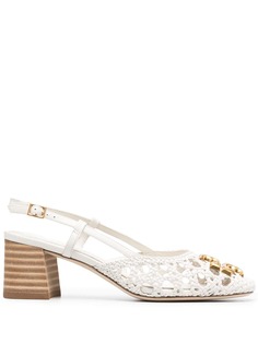 Tory Burch туфли с логотипом