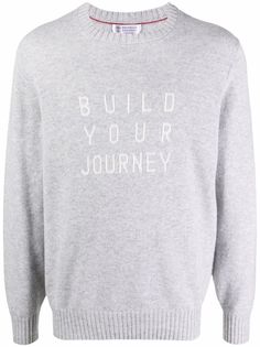 Brunello Cucinelli кашемировый джемпер Build Your Journey