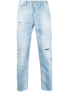 Dondup джинсы с эффектом потертости