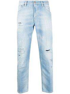Dondup джинсы с эффектом потертости