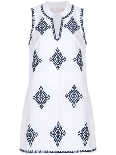 Tory Burch платье с ацтекской вышивкой