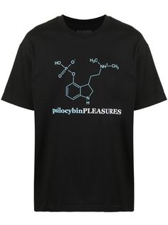 Pleasures футболка Psilocybin с графичным принтом