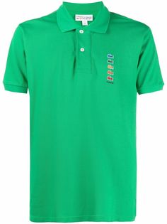 Lacoste рубашка поло с нашивкой-логотипом из коллаборации с Polaroid