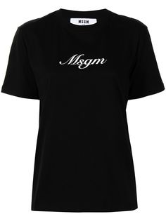 MSGM футболка с логотипом