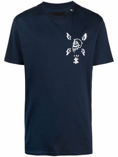 Philipp Plein футболка с принтом Skull