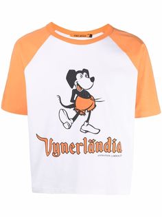 Vyner Articles футболка в стиле колор-блок с принтом Mickey
