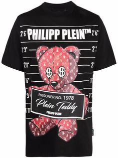 Philipp Plein футболка с принтом Teddy Bear