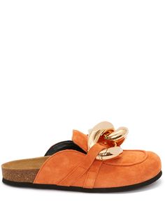 JW Anderson WOMENS CHAIN LOAFER - SUEDE