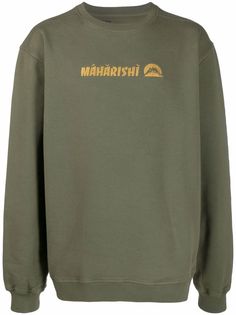 Maharishi толстовка с вышитым логотипом