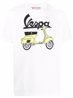 Mc2 Saint Barth футболка Vespa с графичным принтом