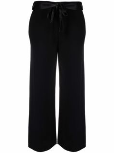 Pinko укороченные брюки широкого кроя