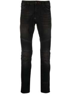 Philipp Plein узкие джинсы Biker Institutional