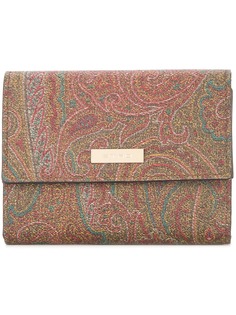 Etro кошелек в три сложения