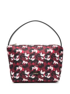 Furla сумка-тоут с цветочным принтом