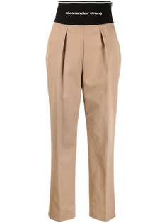 Alexander Wang брюки с логотипом
