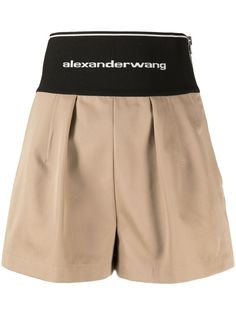 Alexander Wang шорты с логотипом