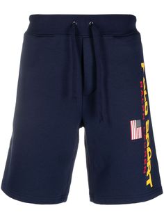 Polo Ralph Lauren спортивные шорты с принтом